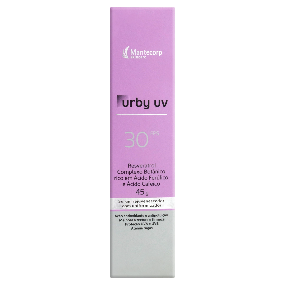 Sérum Rejuvenescedor Com Uniformizador Fps 30 Mantecorp Skincare Urby Uv Caixa 45g
