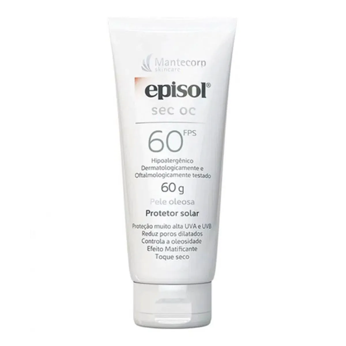 Protetor Solar Facial FPS60 Sec Oc Episol 60ml