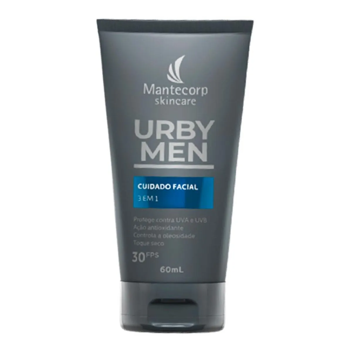 Loção Facial Urby Men 3 em 1 FPS30 60ml