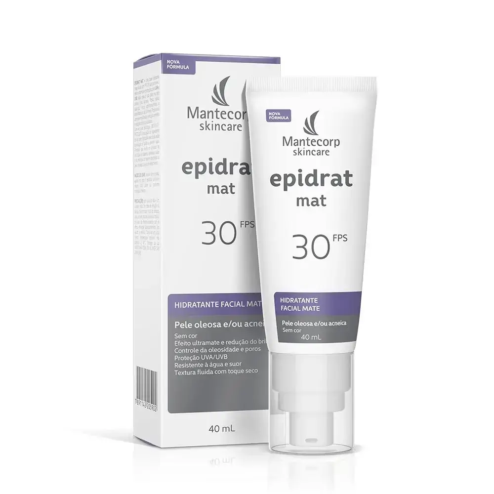Hidratante Facial Epidrat Mat Sem Cor Fps30 40ml
