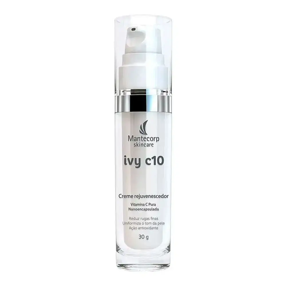 Creme Facial Rejuvenescedor Mantecorp Ivy C 10 com 30 g