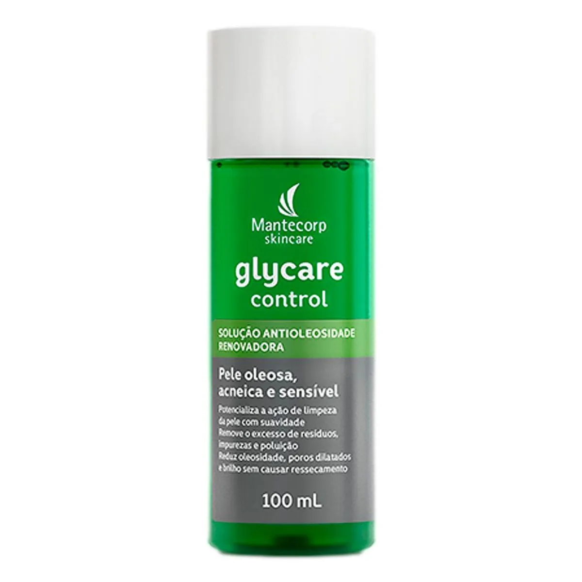 Solução Antioleosidade Renovadora Mantecorp Skincare Glycare Control Frasco 100ml