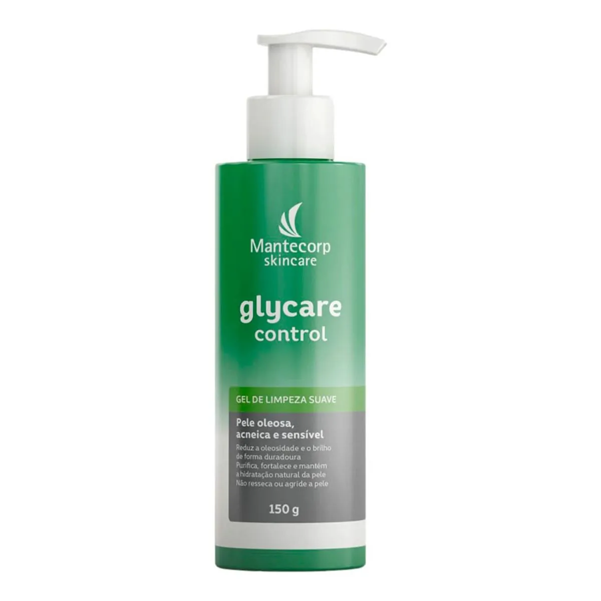Gel De Limpeza Suave Mantecorp Skincare Glycare Control Frasco 150g