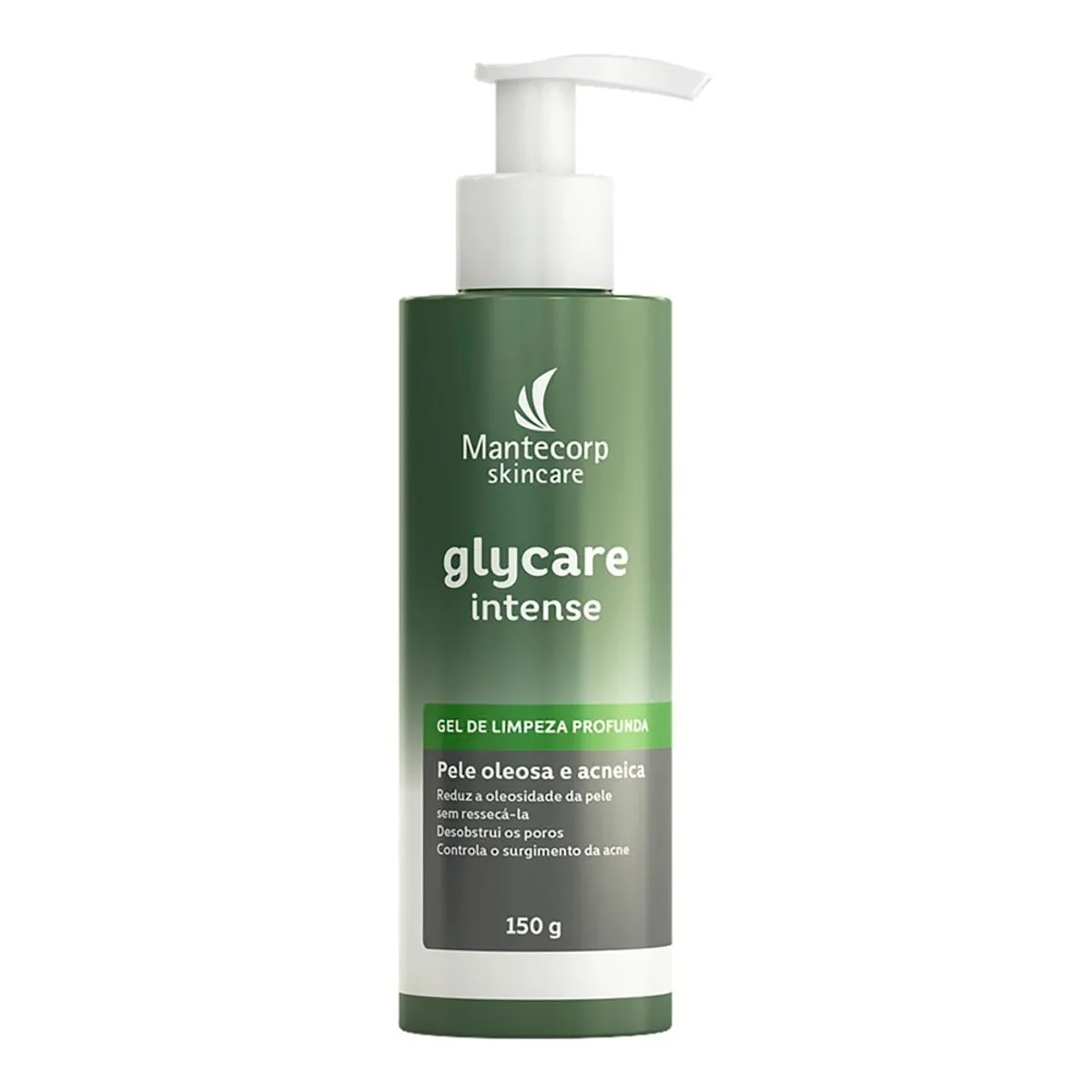 Gel De Limpeza Facial Profunda Mantecorp Skincare Glycare Intense Frasco 150g