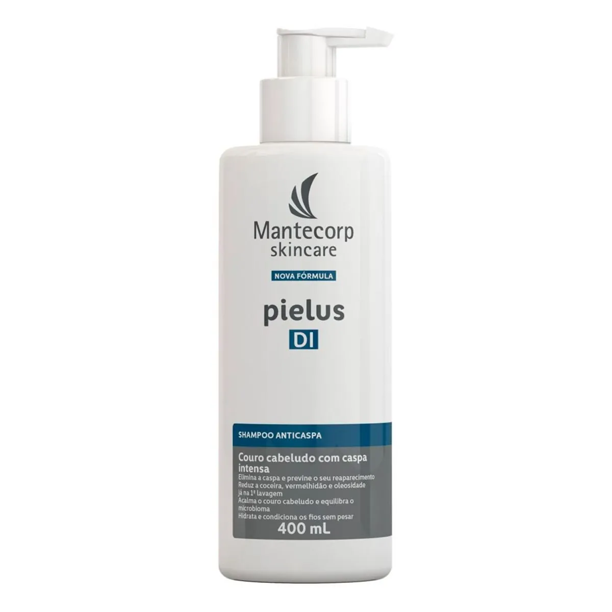 Shampoo Anticaspa Mantecorp Skincare Pielus Di Frasco 400ml