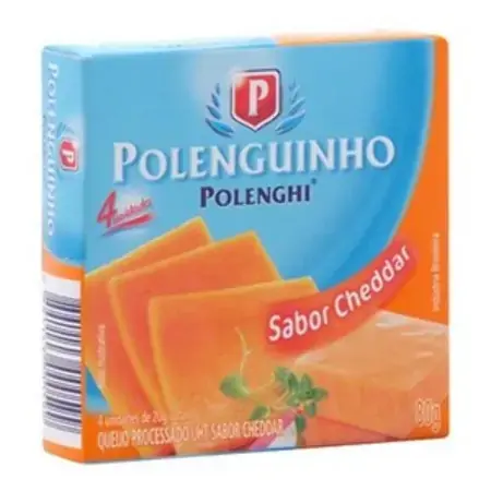Cheddar Processado Polenguinho Polenghi 80