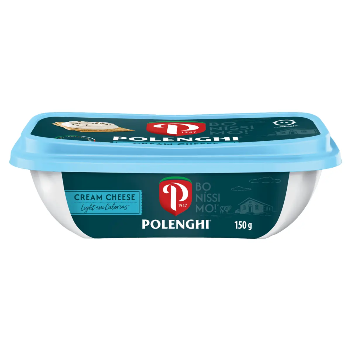 Cream Cheese Light Polenghi Pote 150 g