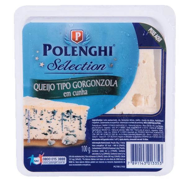Queijo Gorgonzola Selection Polenghi 100g