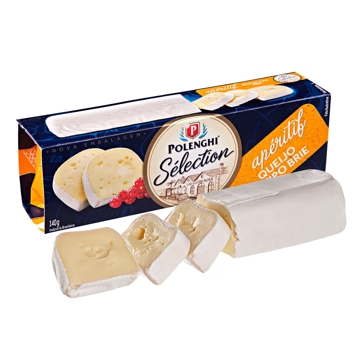 Queijo Brie Peça Polenghi Sélection Aperitivo 140g