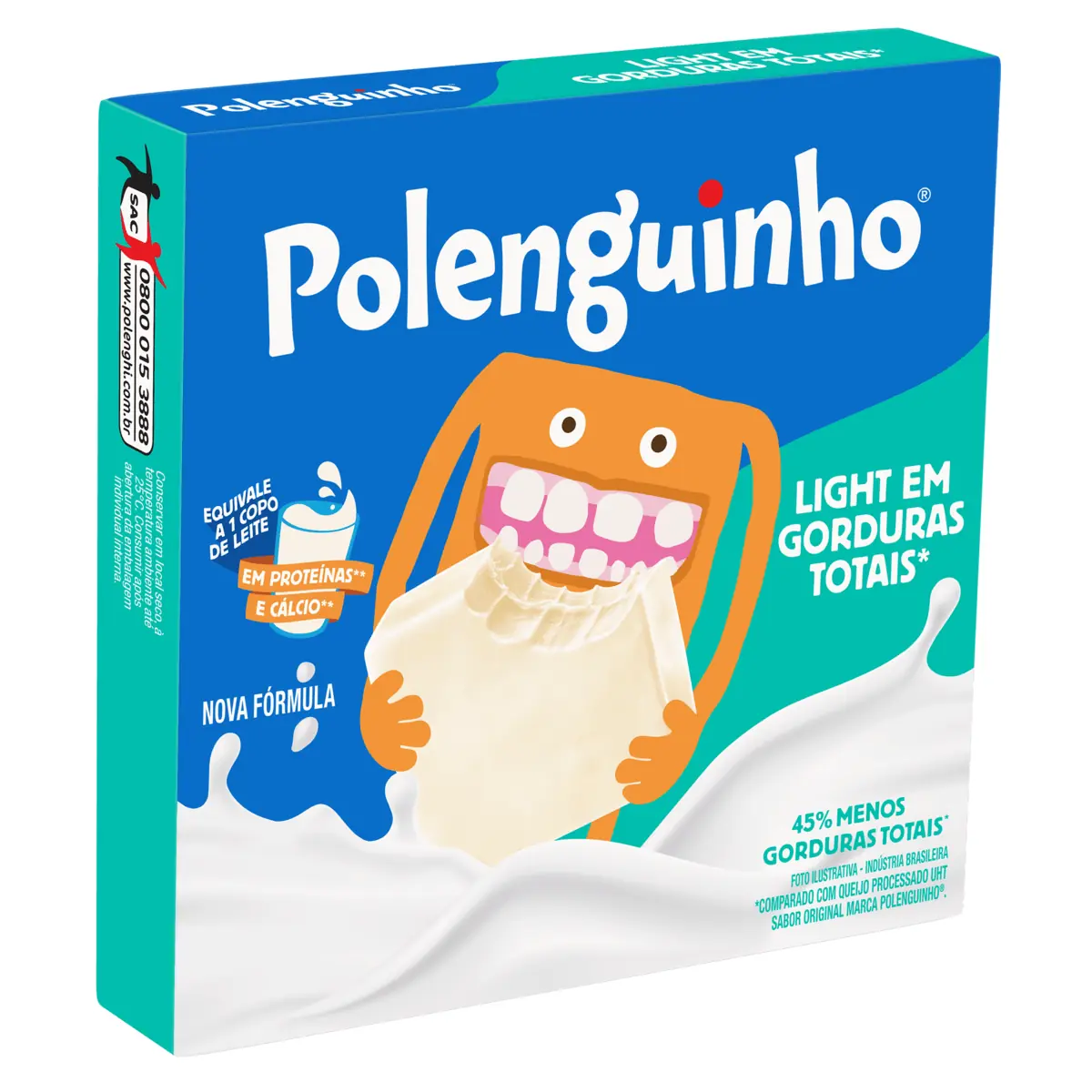 Queijo Polenguinho Light 68g