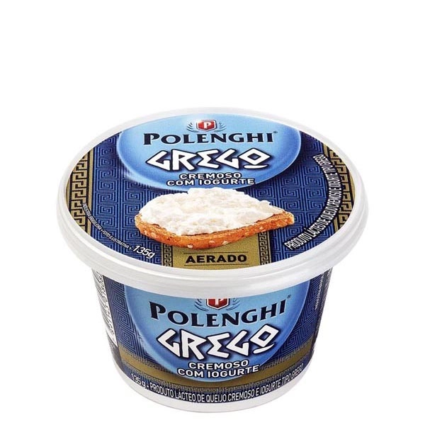 Queijo Cremoso Com Iogurte Grego Polenghi 135g