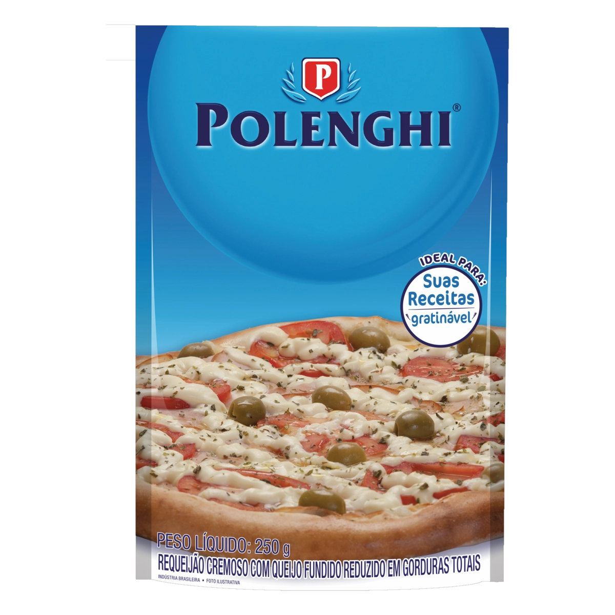 Requeijão Cremoso Polenghi Sachê 250g