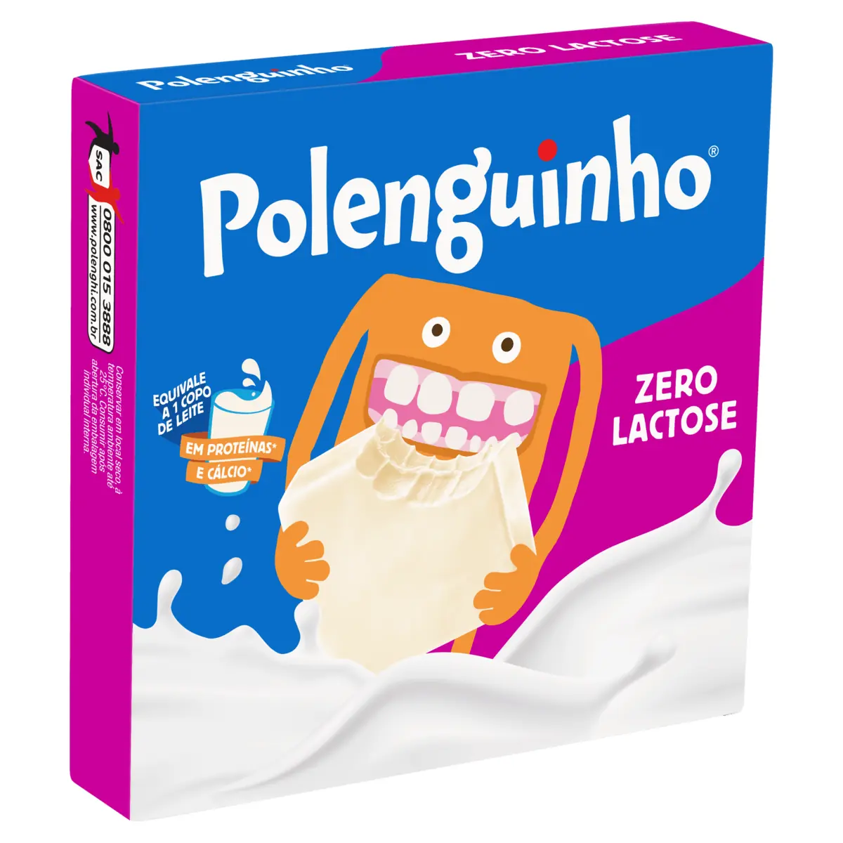 Queijo Zero Lactose Polenguinho 68g