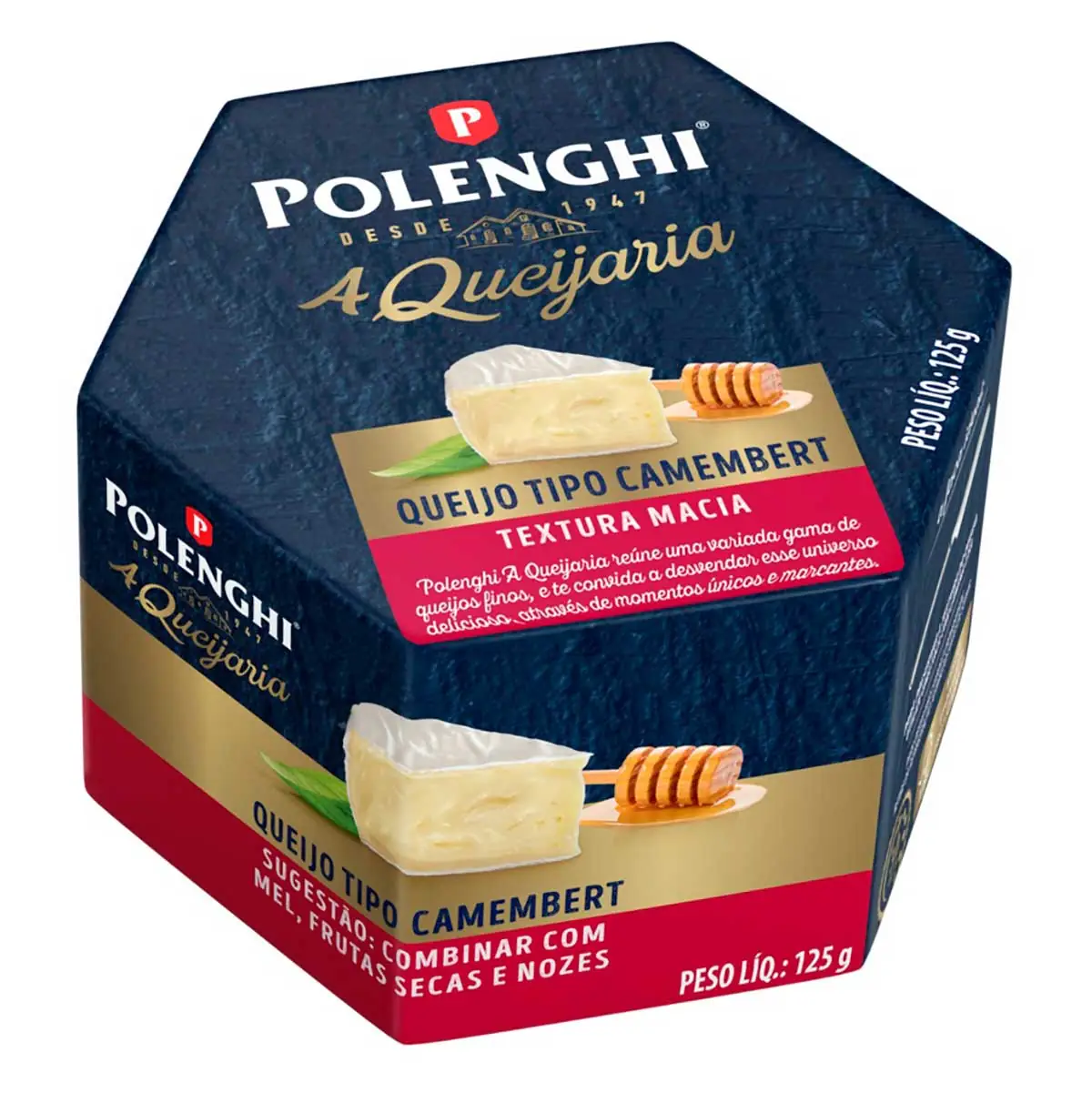 Queijo Camembert Polenghi A Queijaria 125g