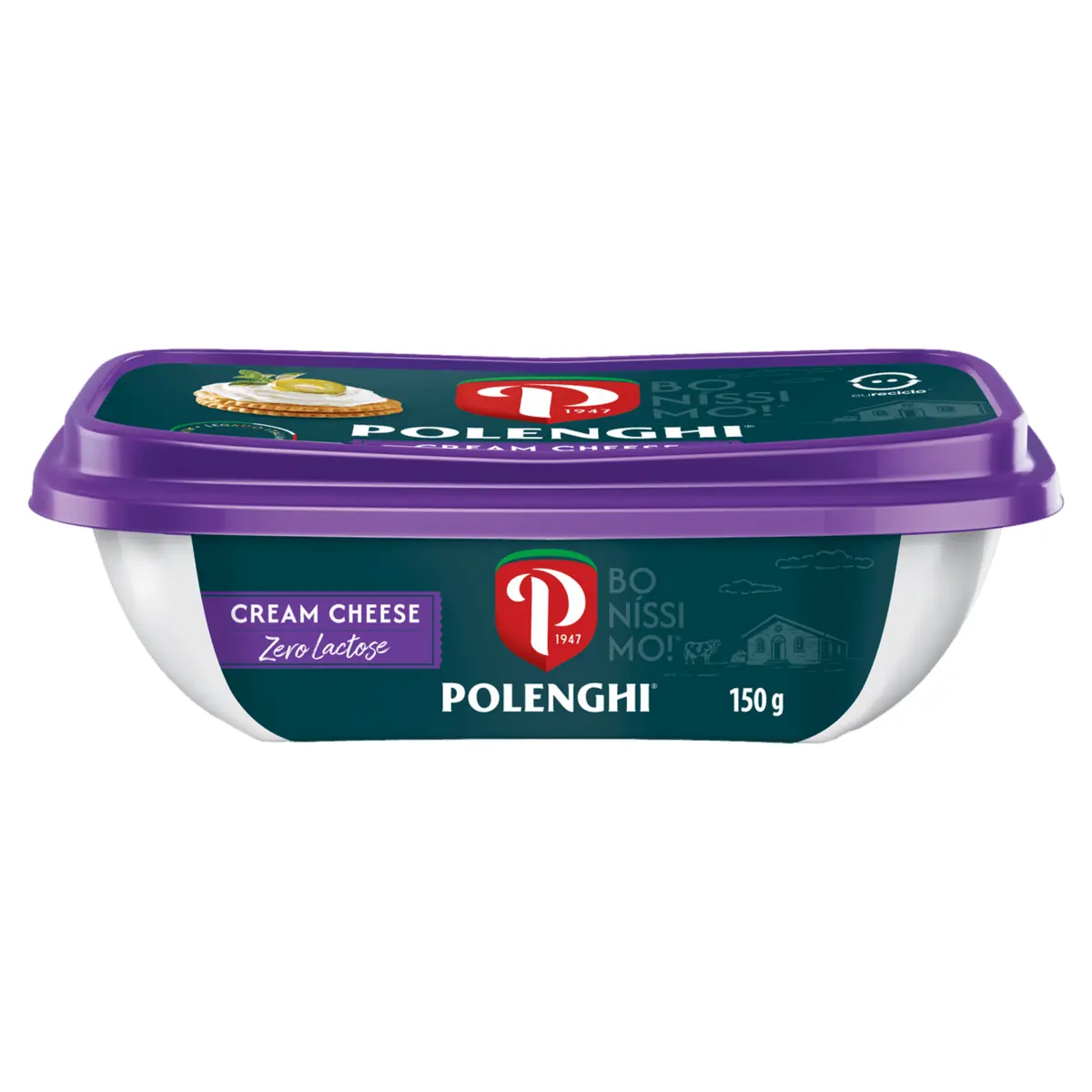 Cream Cheese Zero Lactose Polenghi 150g