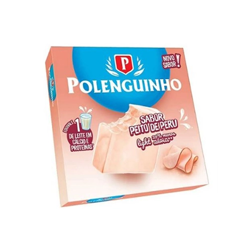 Queijo Processado Uht Peito De Peru Light Polenguinho 68g 4 Unidades