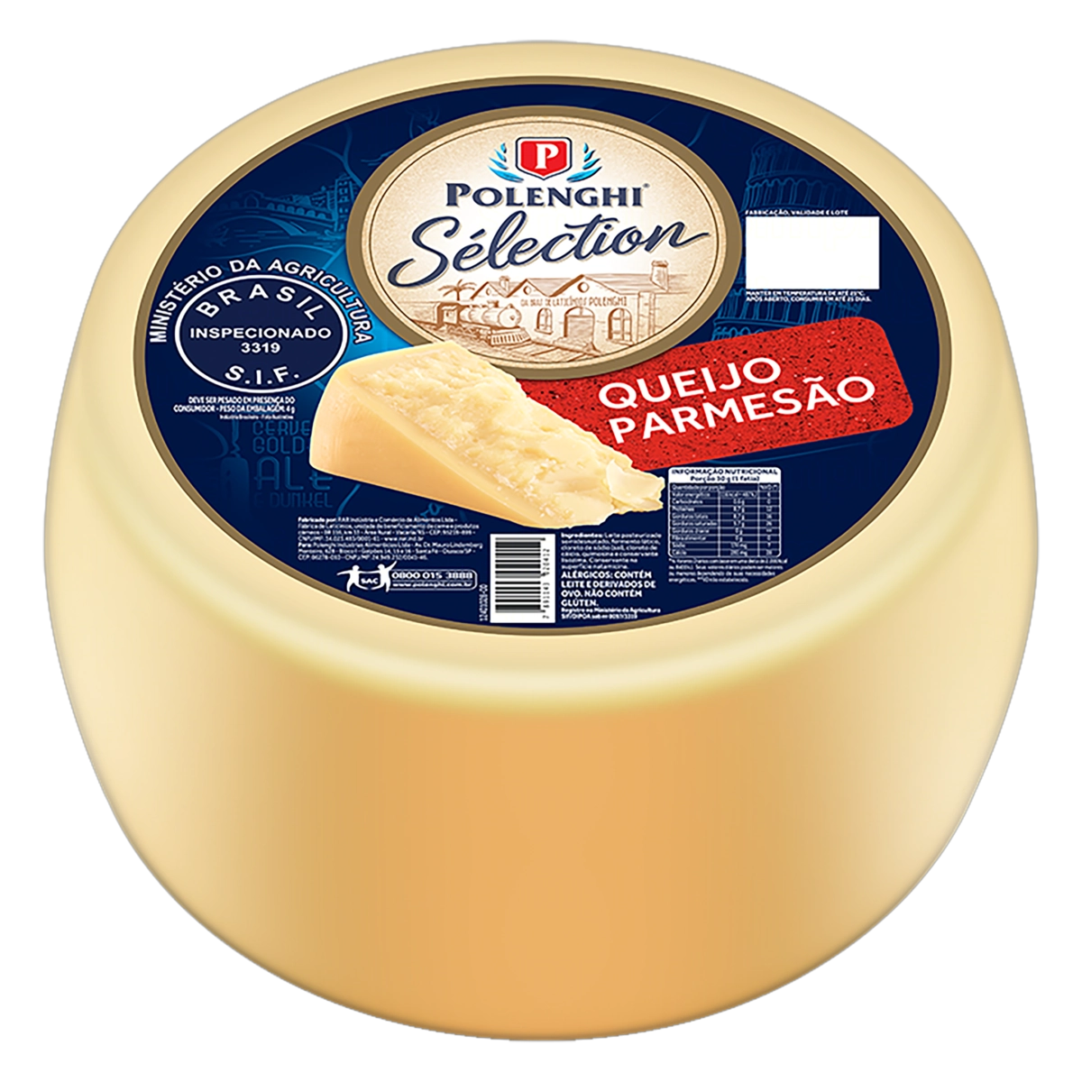 Queijo Parmesão Polenghi A Queijaria