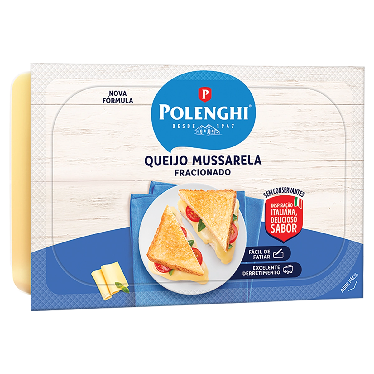 Queijo Mussarela Fracionado Polenghi