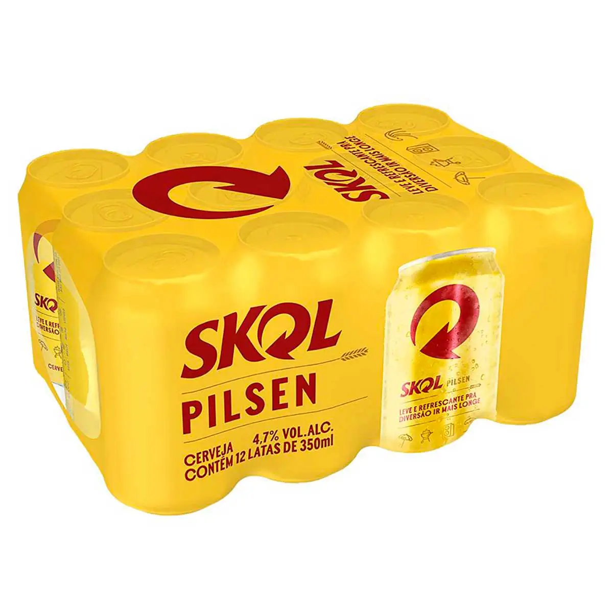 Cerveja Skol Pilsen Lager 350ml