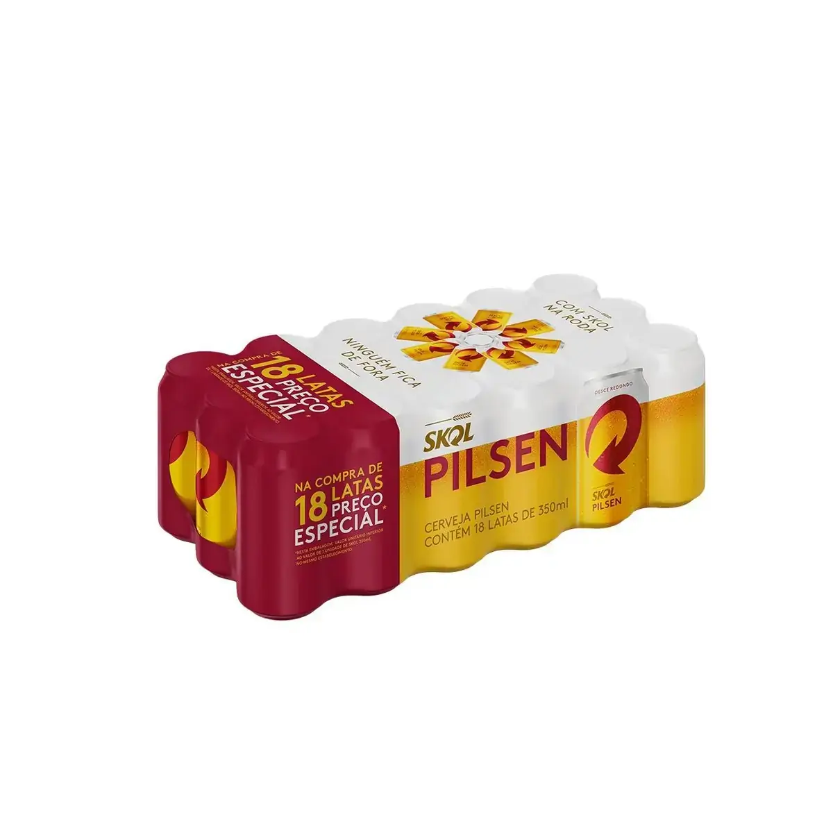 Cerveja Skol Lata