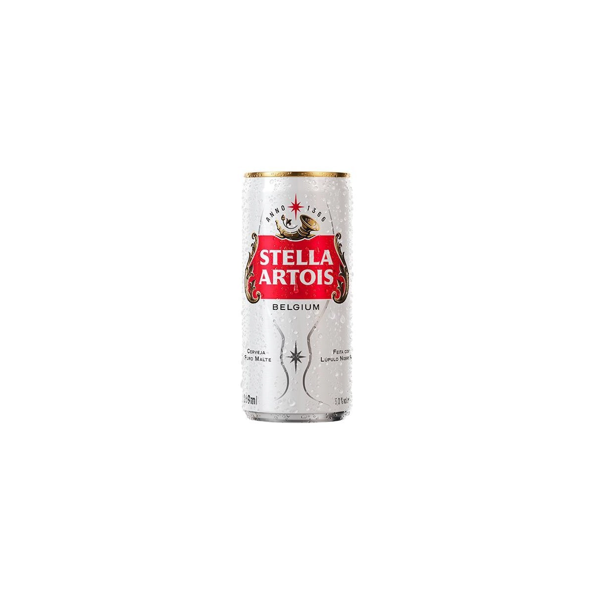 Cerveja Stella Artois Puro Malte 269ml Lata