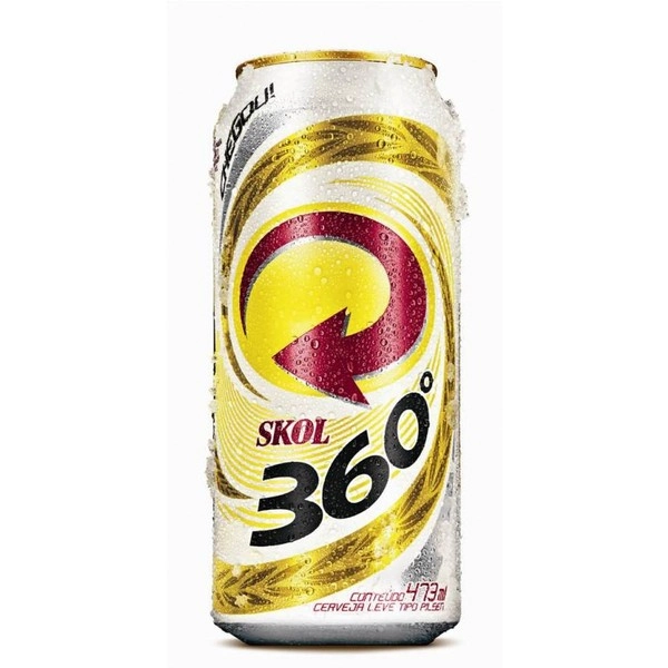 Skol 360° Pilsen Lata 1 Unidade