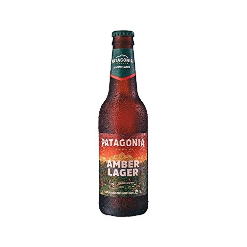 Cerveja Amber Lager Patagonia Garrafa 355ml