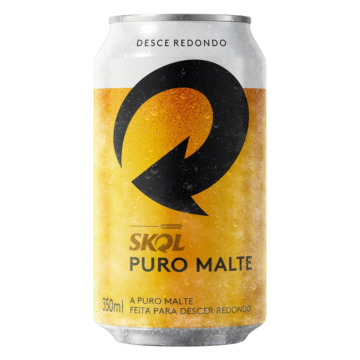 Cerveja American Lager Premium Puro Malte Skol Lata 350ml