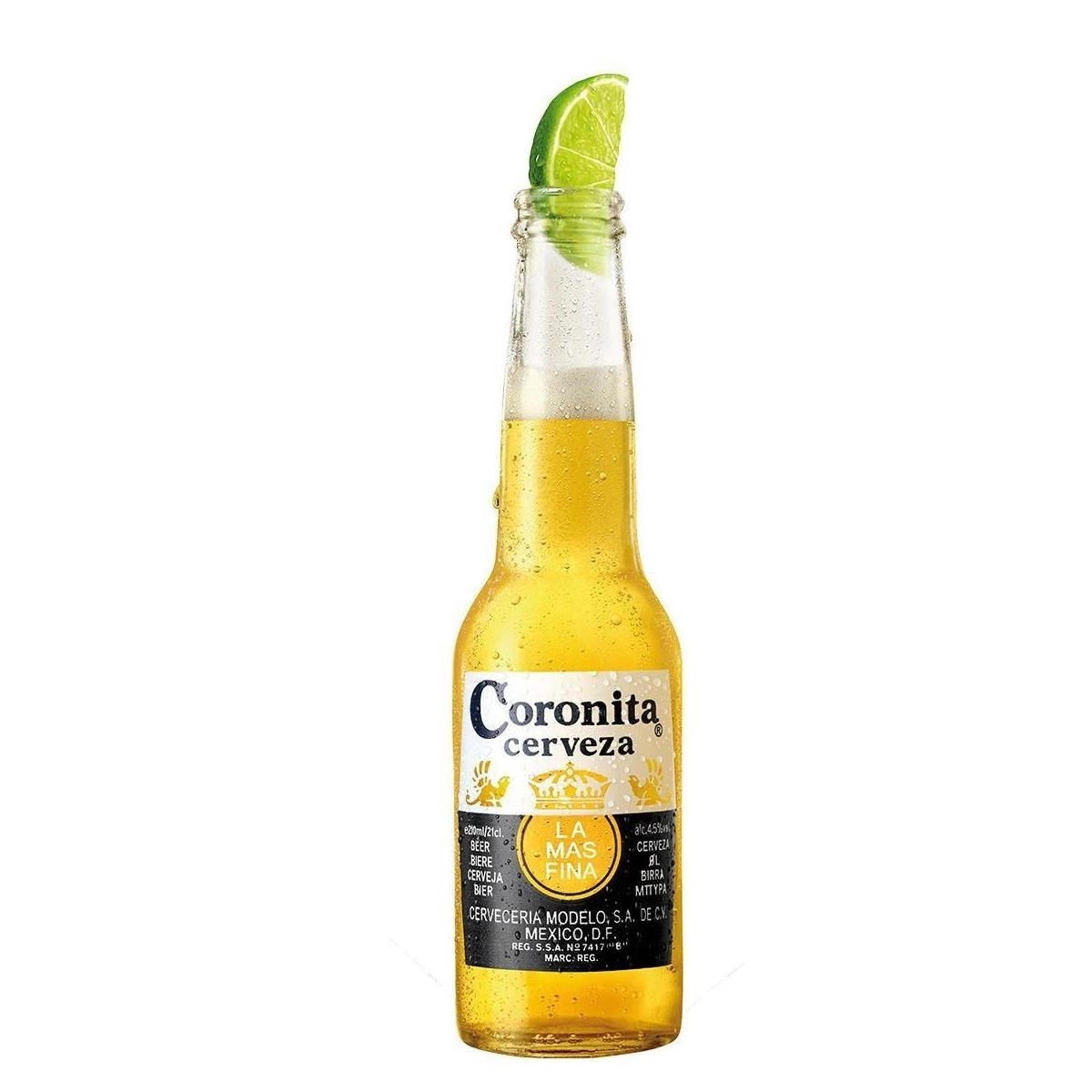 Cerveja Coronita Pilsen 210ml Long Neck