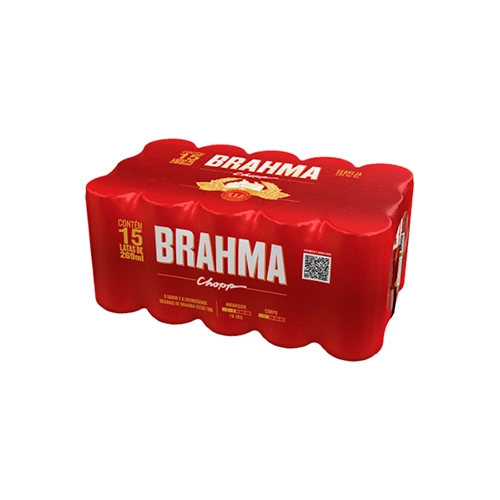 Cerveja Brahma 269ml Pack C/15