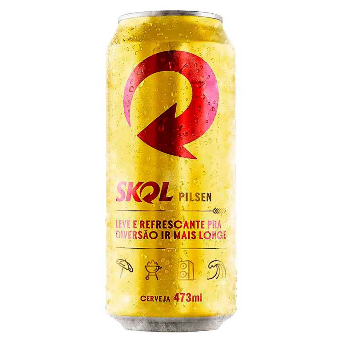 Cerveja Skol Pilsen Lata 473ml