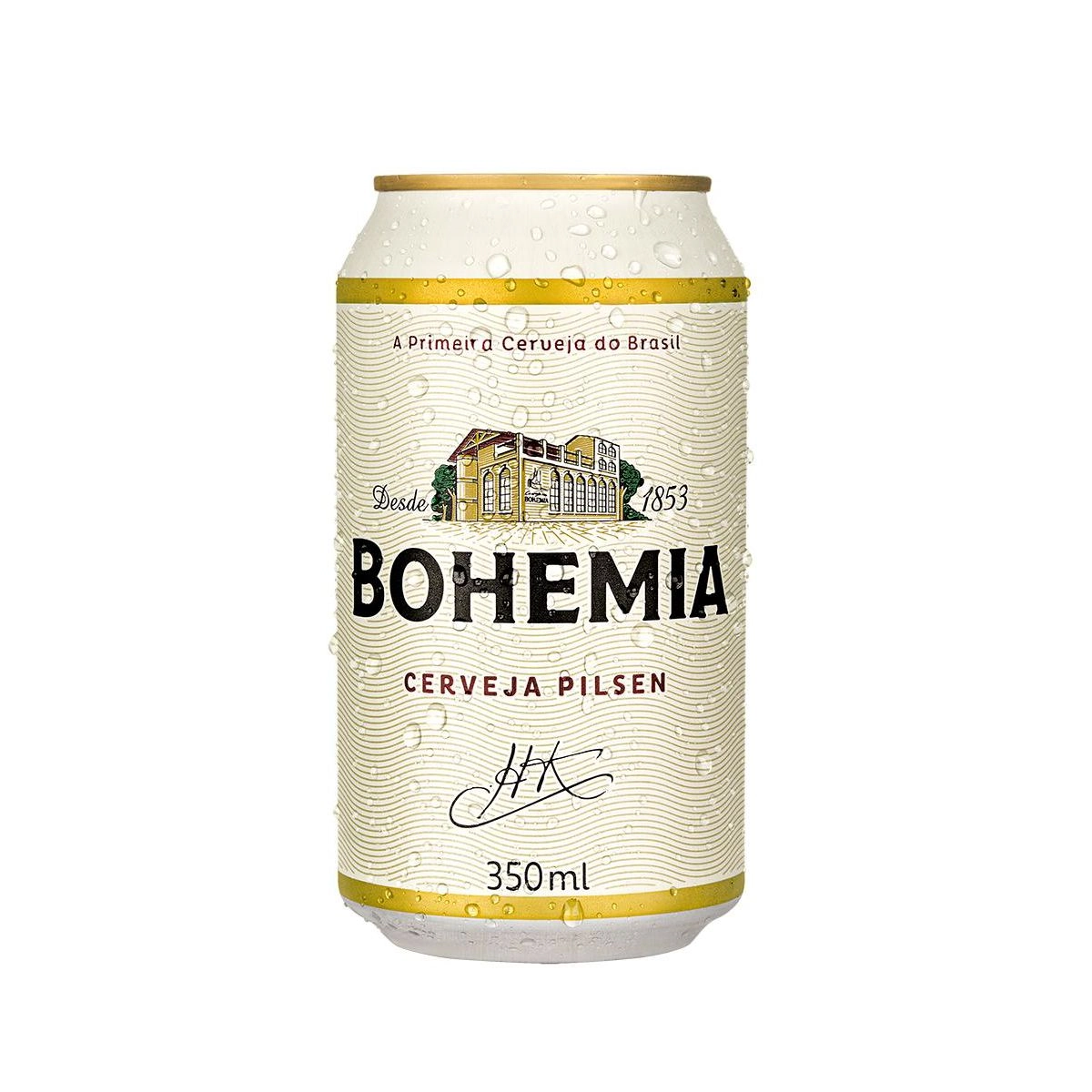 Cerveja BOHEMIA Lata Sleek 350ML