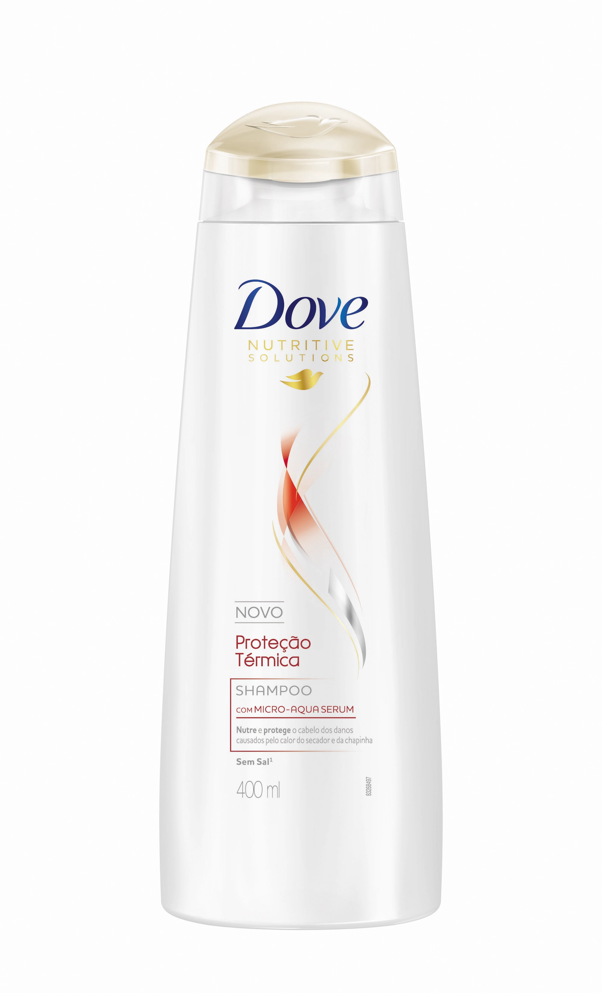 Shampoo Dove Proteção Térmica 400ml