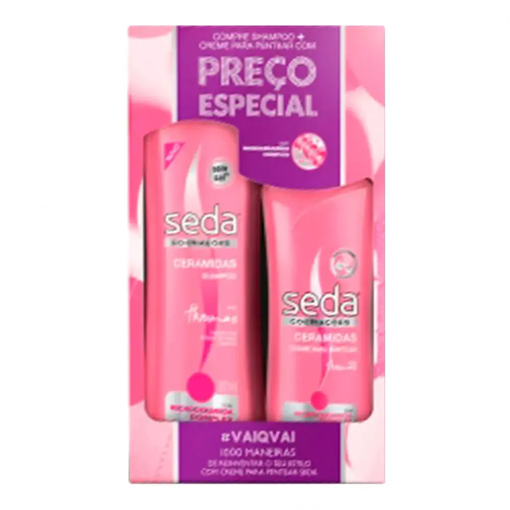 Kit Seda Sh. E Creme S.o.s.ceramidas