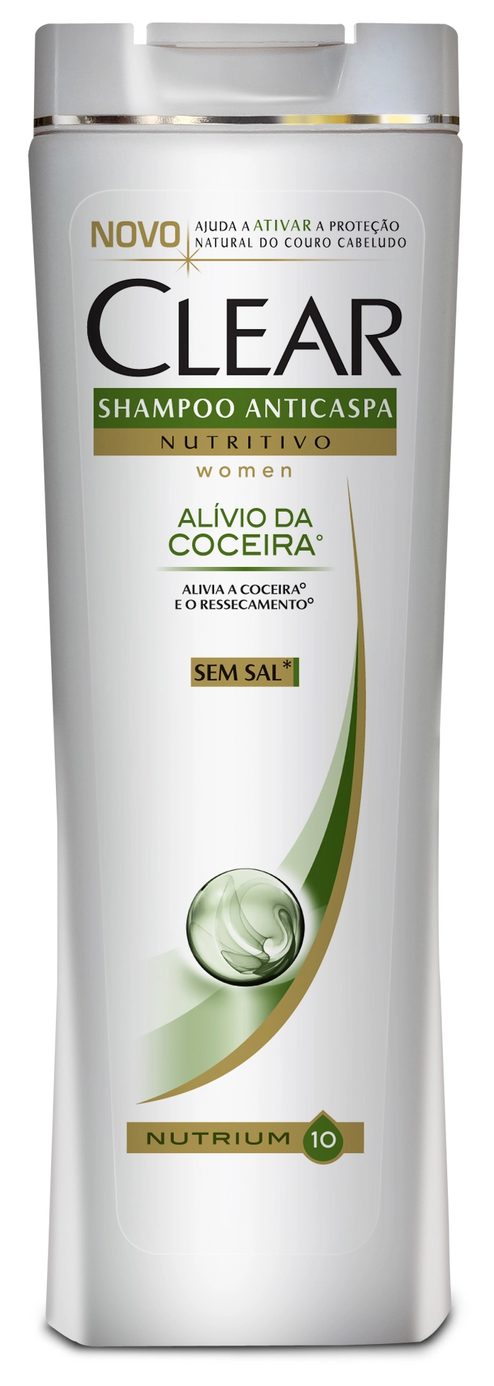Shampoo Anticaspa Clear Women Alívio Da Coceira 400ml