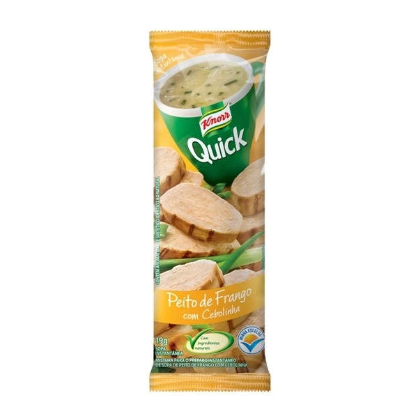 Sopa Knorr Quick Peito De Frango Com Cebolinha