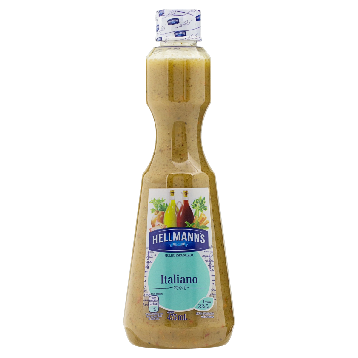 Molho Para Salada Italiano Hellmanns Squeeze 475ml