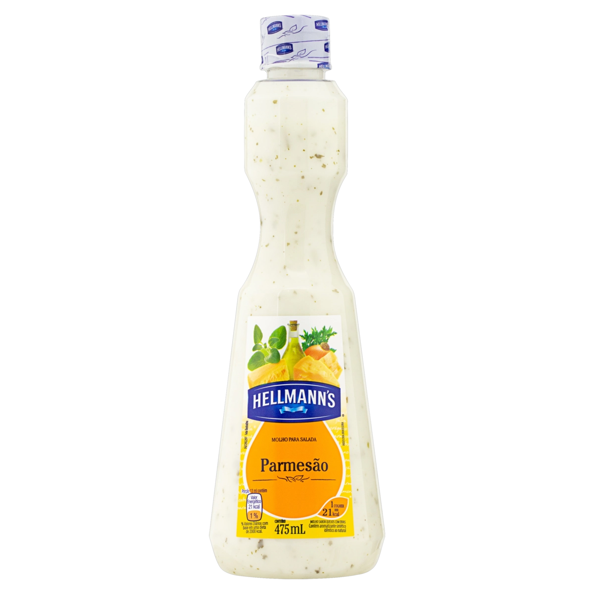 Molho Para Salada Parmesão Hellmanns Squeeze 475ml