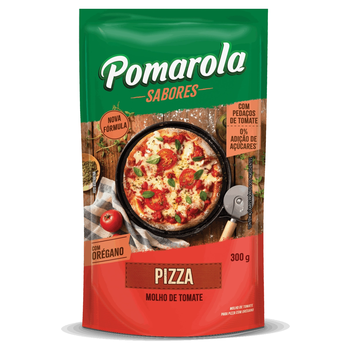 Molho Pomarola Sache Pizza