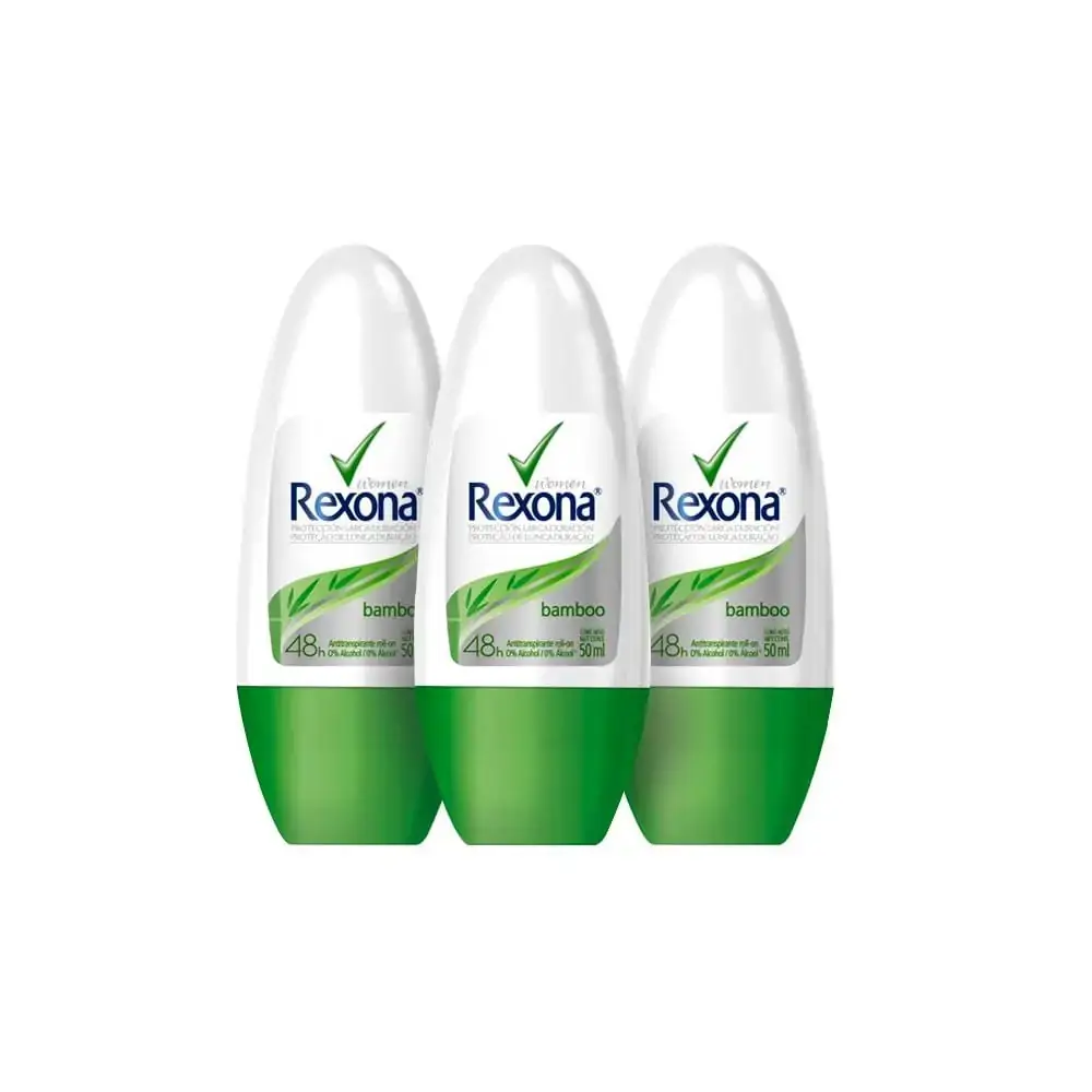 Desodorante.roll On Rexona Bamb. L3p2