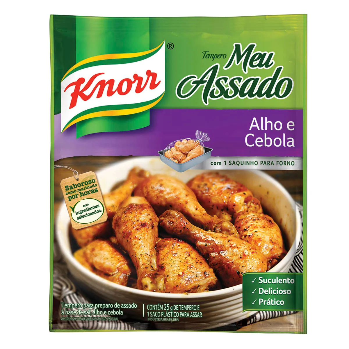 Meu Assado Knorr Alho e cebola 25g