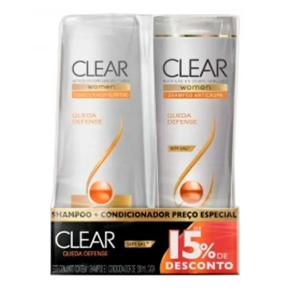 Kit Shampoo. Condicionador.clear Que.defen.