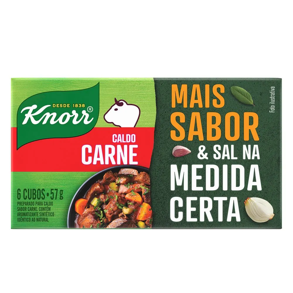 Caldo Knorr Carne 57g 6 cubos