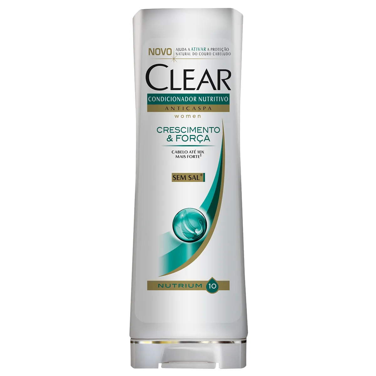 Condicionador Anticaspa Clear Women Crescimento Força Frasco 200ml
