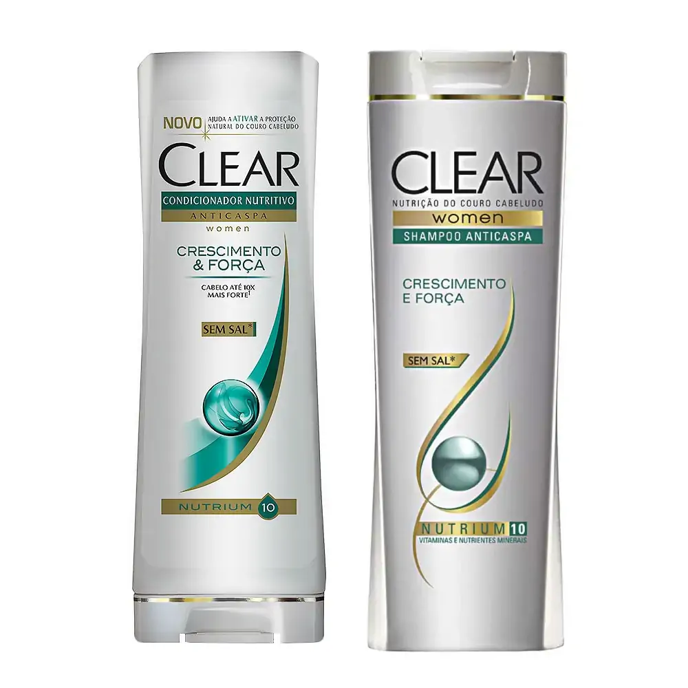 Creme Trat Clear Cremeescimento E Forca