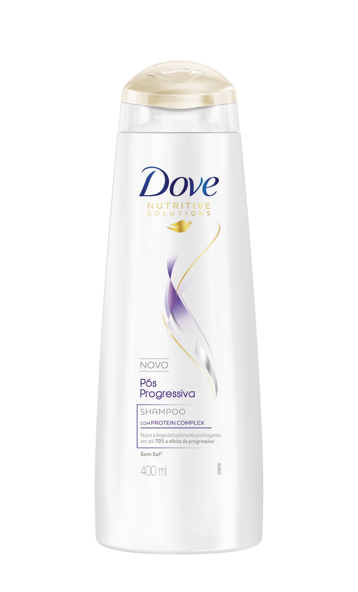Shampoo Dove Pós Progressiva 400ml