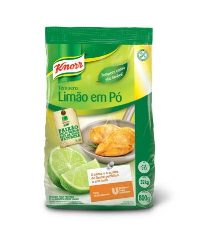 Tempero Limão Em Pó Knorr 800 G
