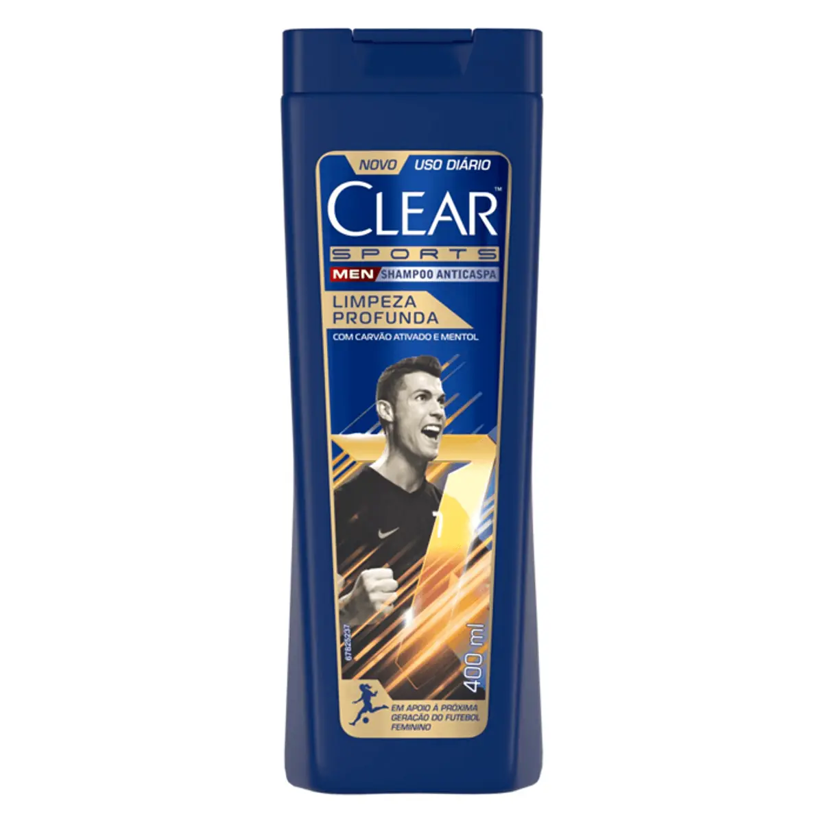 Shampoo Anticaspa Clear Sports Men Limpeza Profunda 400ml