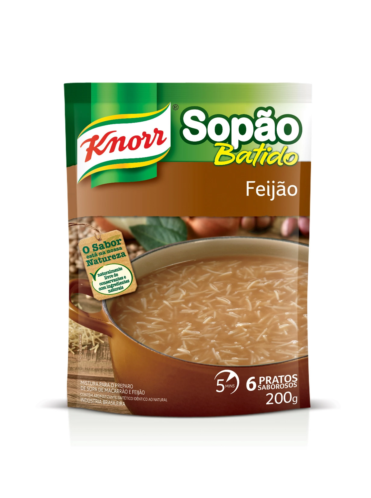 Sopão Batido Knorr Feijão 200g