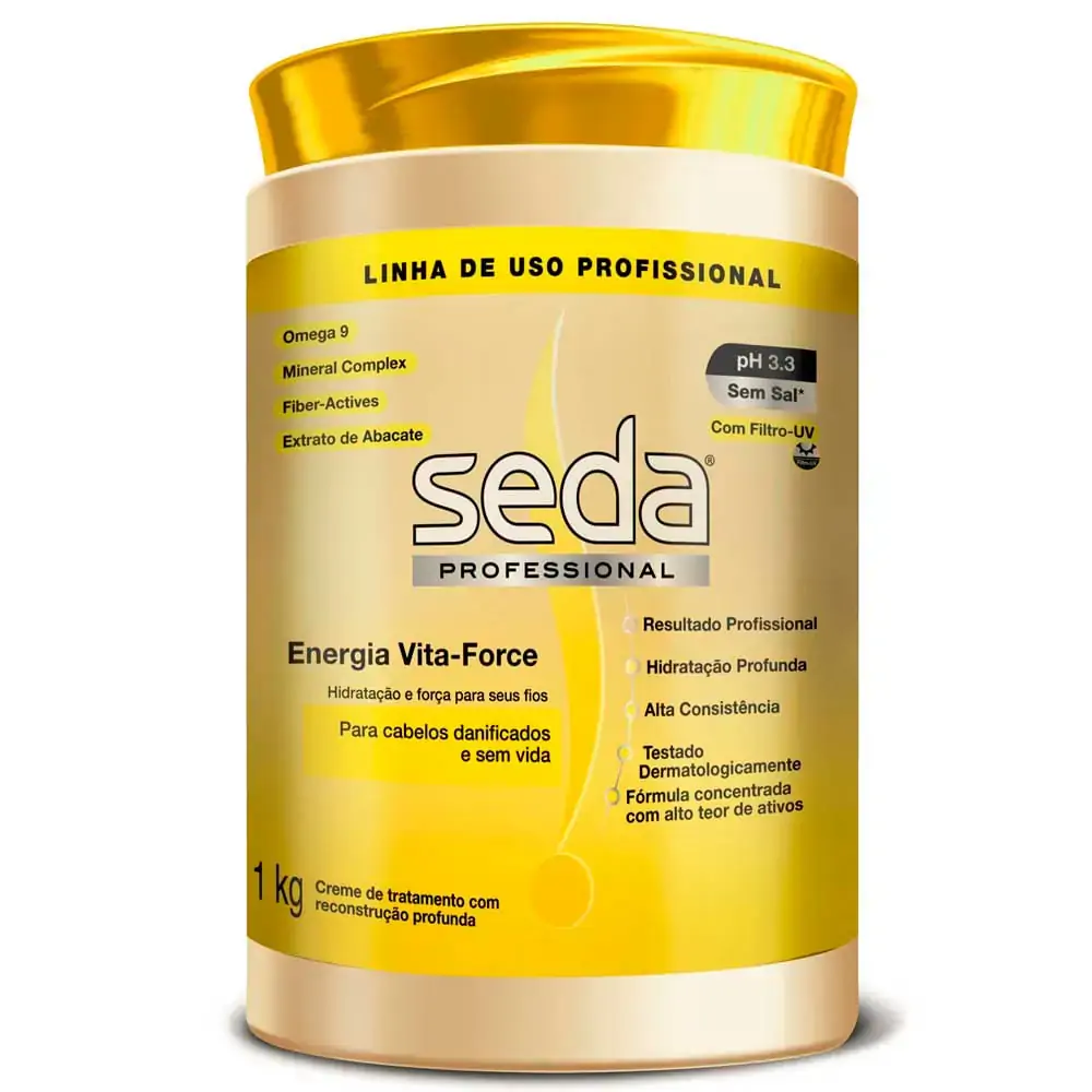 Creme Trat Seda 1kg Energia Vita Force